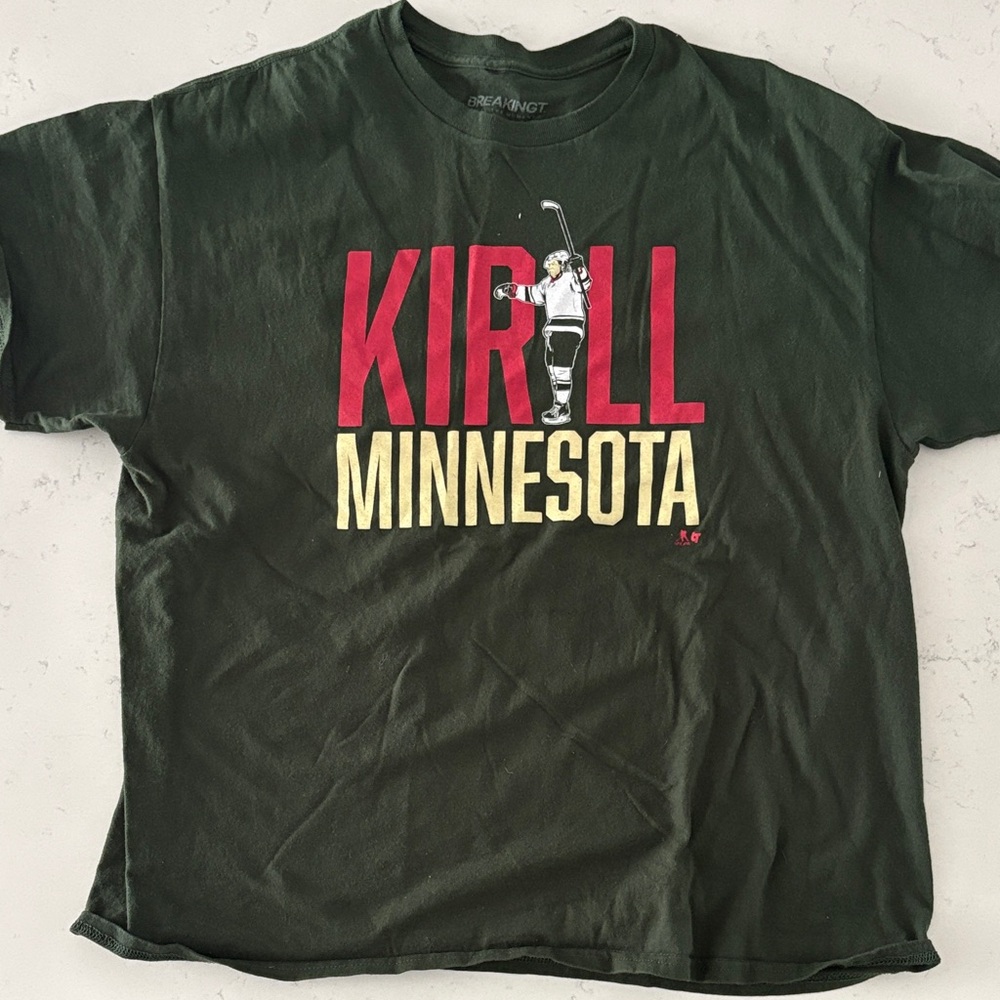 Minnesota Graphic Short Sleeve Tee - Dark Green